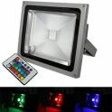 Цветной светододный прожектор LED с пультом управления, фотография 1