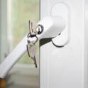 Детская защита на окна. Ручка с ключом.