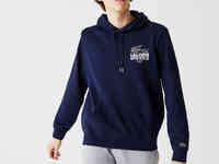 Мужской худи lacoste crocodile с капюшоном