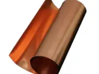 Бронзовая фольга Ширина: 30-260 мм