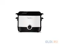Фритюрница tefal ff220015 840вт серебристый