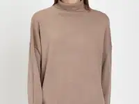 Джемпер с высоким воротником vassa&co