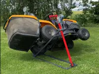 Подъемник для мини трактора райдера