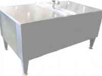 Охладитель молока с промежуточным хладоносителем