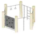 Детский игровой комплекс спортивная серия робиния ск 2.08.01