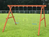 Деревянные детские игровые комплексы производство США, фотография 3