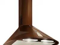 Вытяжка каминная gefest во 1603 к17 коричневый