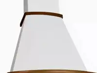 Вытяжка каминная elikor ротонда 60п-650-п3л белый/дуб неокр.