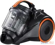 Пылесос samsung vc4100 сухая уборка оранжевый чёрный