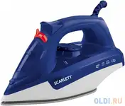 Утюг scarlett sc-si30p17 2200вт синий/белый