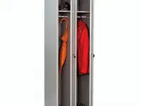 Шкаф металлический для одежды практик "ls-21-80", двухсекционный, 1830х813х500 мм, 35 кг