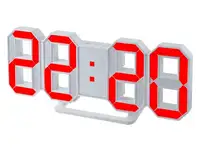 Часы настольные perfeo pf_5201 белый