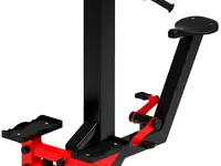 Степ+вело (красный) - уличный тренажер - ст 018-11
