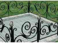 Оградки, кресты, калитки, столики и скамейки под заказ., фотография 2