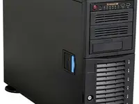 Серверный корпус e-atx supermicro cse-743tq-903b-sq 900 вт чёрный