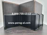 Плинтус алюминиевый Хром, Серебро, от Белого до Графита, фотография 3