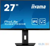 Монитор iiyama 27" prolite xub2793hs-b5 черный ips led 16:9 hdmi m/m