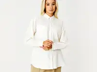 Женская рубашка lacoste свободной посадки