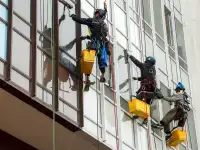 Высотные работы,альпинисты,верхолазы,утепление квартир,домов,чистка крыш от снега, надели,высотный клининг., фотография 5