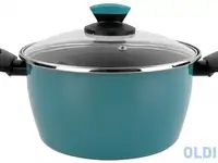 Кастрюля vitrinor lotus 24 24 см сталь