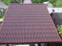 Кровельные материалы: Ондувилла, Ондулин (с 3д и обычный), металлочерепица, фотография 8