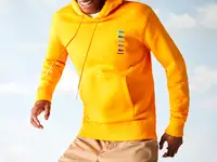 Хлопковая флисовая толстовка lacoste x polaroid unisex