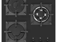 Варочная панель газовая gefest пвг 2100-01 k33 черный