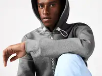 Мужская толстовка lacoste с капюшоном