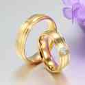 Позолоченое кольцо для женщин