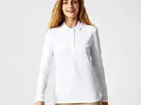 Женское поло lacoste