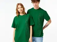 Футболка lacoste свободной посадки unisex