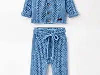 Кардиган и брюки leoking