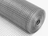 Сетка сварная от грызунов, D 0,25-25 мм, Ячейка: 50х50... мм, Раскрой: 2х3; 2х6... м, Марка: Ст2сп; Ст3...