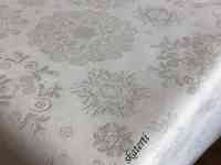 Скатерть тефлоновое покрытие, люрексом из Испании Murillo Plata 160 см