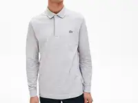 Мужское поло lacoste с длинными рукавами