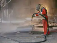 Пескоструйная обработка Вид: стекло листовое; жесть; лист биметаллический...