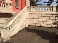 Изготовление балюстрад для лестниц на заказ. Из мрамора, гранита, травертина. Эскизы и замеры, фотография 4