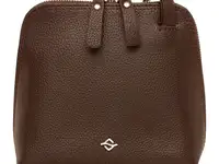 Сумка женская из кожи mallow brown