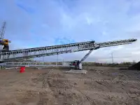 Радиальный конвейер Автоматический Телескопический PTRC1055,  500 тч, PolygonMach Турция., фотография 2