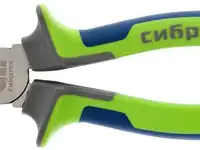 Плоскогубцы комбинированные, 200 мм, фосфатирование, трехкомпонентные рукоятки// сибртех