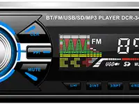Автомагнитола digma dcr-340b 1din 4x45вт