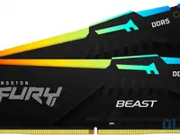 Оперативная память для компьютера kingston fury beast rgb dimm 32gb ddr5