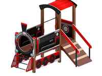 Мф 10.03.05-02 паровозик (черный)