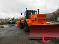 Трактор Кировец К-701 передний отвал, шнекоротор, фотография 12