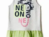 Платье button blue