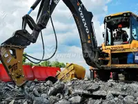 Гидромолот на экскаватор погрузчик Delta F5 южная Корея, фотография 3