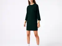 Женское платье lacoste с круглым вырезом