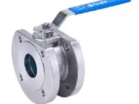 Кран шаровый  Запорно-регулирующая арматура из нержавеющей стали и бронзы, фотография 3