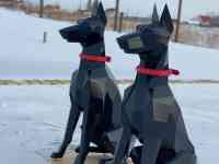 Полигональные фигуры из металла, готовые и на заказ., фотография 6