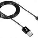 Кабель canyon micro-usb to usb cable 1m cne-usbm1b. черный, фотография 2